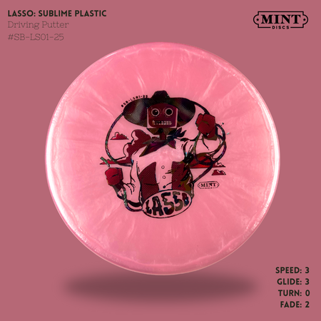 Load image into Gallery viewer, Lasso - Sublime Plastic | Robot Cowboy by Brad Bond (3-Foil Print)