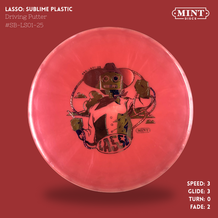 Load image into Gallery viewer, Lasso - Sublime Plastic | Robot Cowboy by Brad Bond (3-Foil Print)