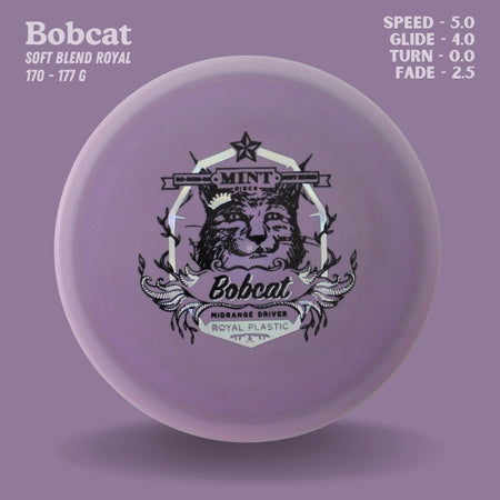 Load image into Gallery viewer, Bobcat - Soft Royal Plastic (RO-BC03-24) EXACT PHOTO