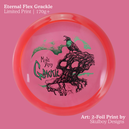 Load image into Gallery viewer, Grackle - Eternal Flex Plastic | ET-GR01-25 - Art by Skulboy