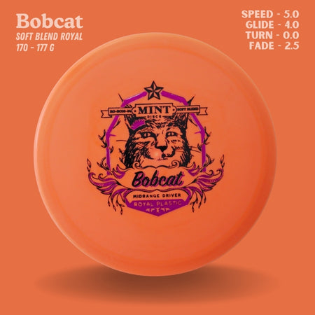 Load image into Gallery viewer, Bobcat - Soft Royal Plastic (RO-BC03-24) EXACT PHOTO