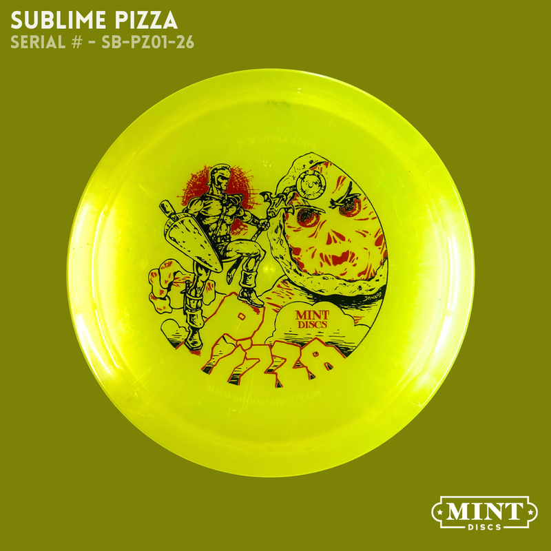 Load image into Gallery viewer, Pizza - Sublime Plastic (SB-PZ01-26) | Pizza Slayer by Skulboy Designs