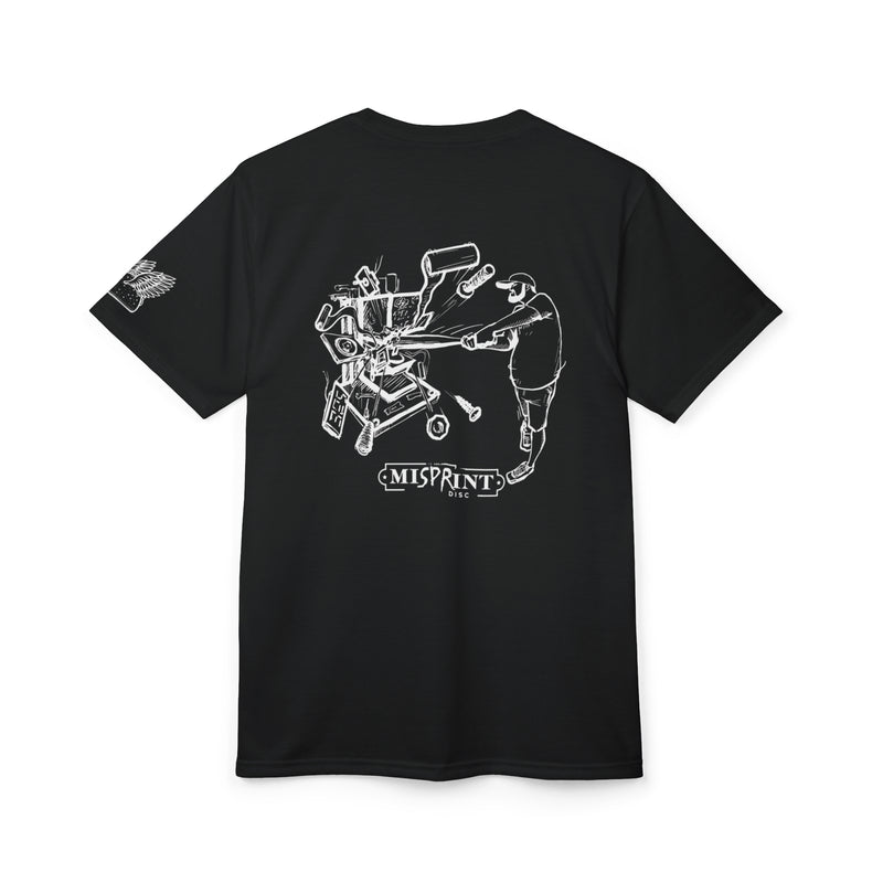 Load image into Gallery viewer, The Stamp Machine (DROP SHIP) | Unisex Polyester T-Shirt