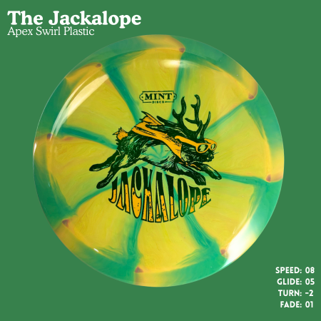 オバケ Mint Discs 2025 Halloween Apex Swirl Jackalope 8/5/-2/1