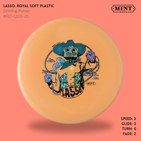 Load image into Gallery viewer, Lasso - Royal Soft Plastic | Robot Cowboy by Brad Bond (3-Foil Print)