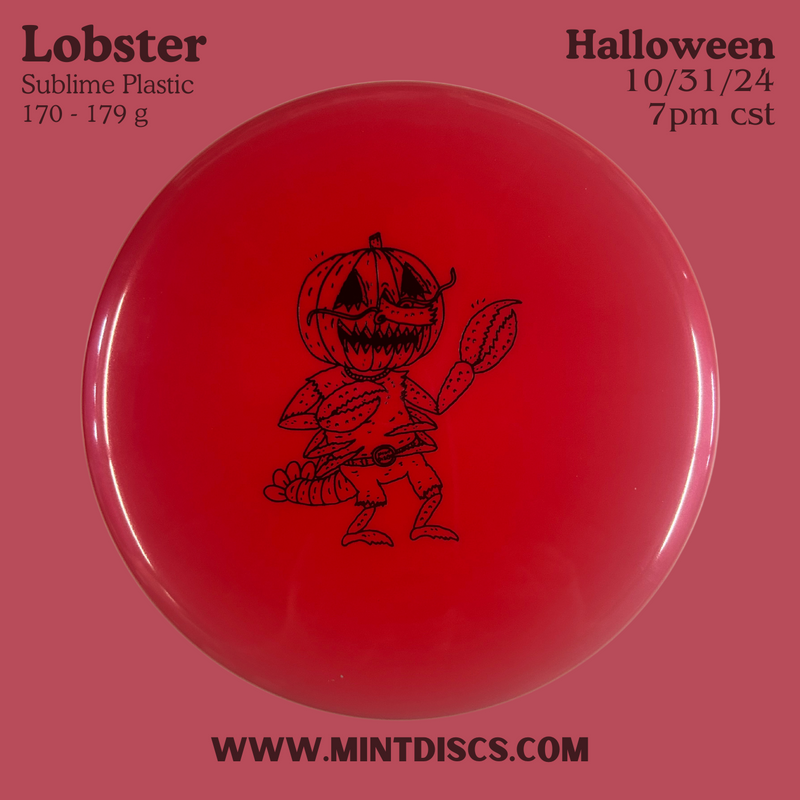Load image into Gallery viewer, Lobster - Sublime Plastic (SB-LB02-24) | HALLOWEEN PUMPKIN