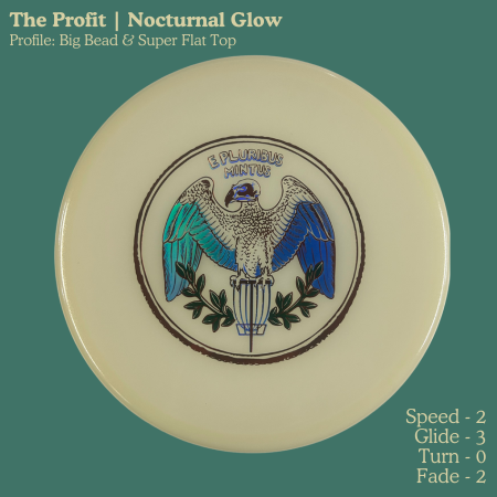 Profit - Nocturnal Glow Plastic | 3-Foil Tails Stamp (RO-PRO1-25)