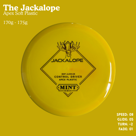 Jackalope - Apex Soft Plastic (AP-JL03-25) | Stock Stamp – Mint Discs