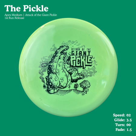 Load image into Gallery viewer, Pickle - Apex (AP-PK02-25) | Attack of the Giant Pickle by Ryan Advent