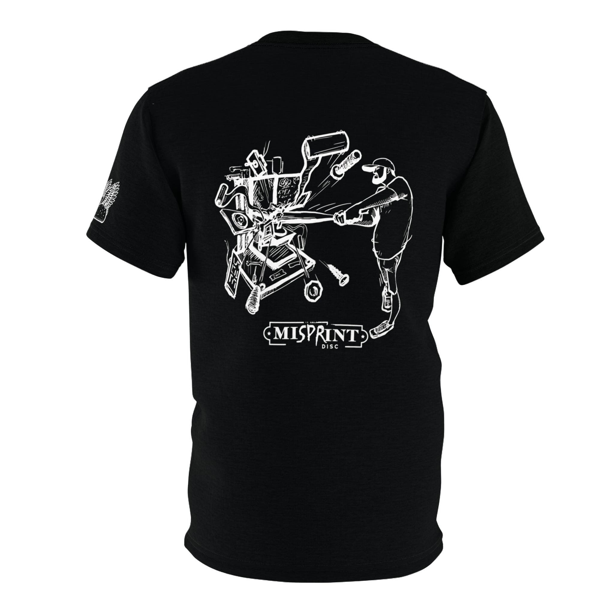 The Stamp Machine (DROP SHIP) | Unisex Polyester T-Shirt – Mint Discs