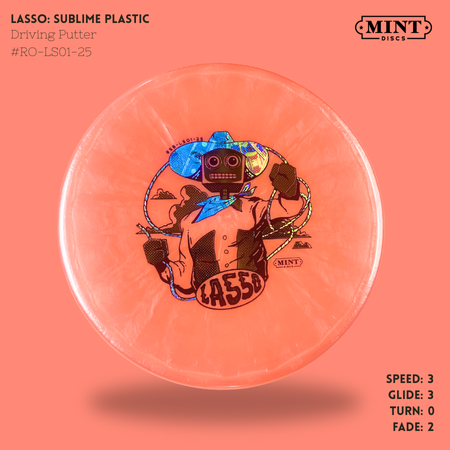 Load image into Gallery viewer, Lasso - Sublime Plastic | Robot Cowboy by Brad Bond (3-Foil Print)