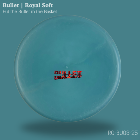 Load image into Gallery viewer, Bullet- Royal Soft Plastic (It Putts the Bullet in the Basket)