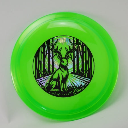 Load image into Gallery viewer, Jackalope - Soft Flex Sublime Plastic (SB-JL02-24) | Majestic Jackalope by Cliff Franks EXACT PHOTO