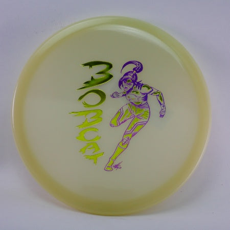 Bobcat - Nocturnal Glow Plastic (Super Mint Society by Ben Hopwood,