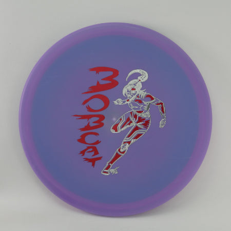 Load image into Gallery viewer, Bobcat - Soft Royal Plastic (RO-BC03-24) | "Super Mint Squad" by Ben Hopwood EXACT PHOTO