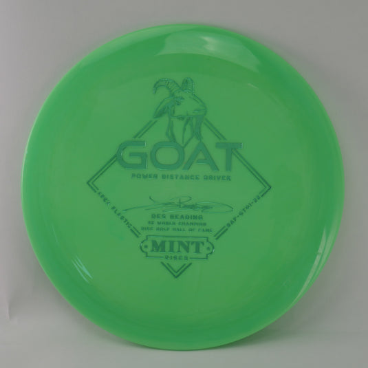 Goat - Apex Plastic (Des Reading Signature Model) 1st Run EXACT PHOTO