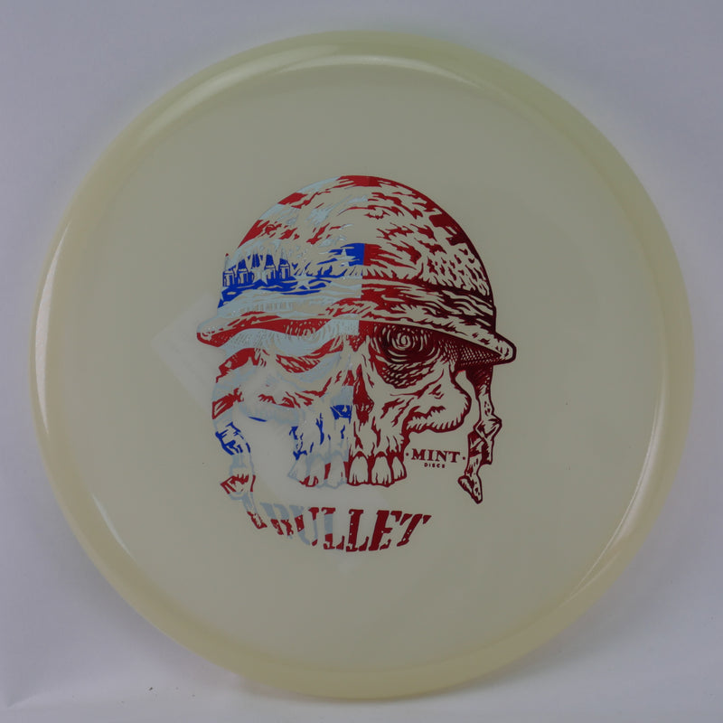 Load image into Gallery viewer, Bullet - Nocturnal Glow Plastic (NT-BU02-25) | 2 Foil Split Skullet