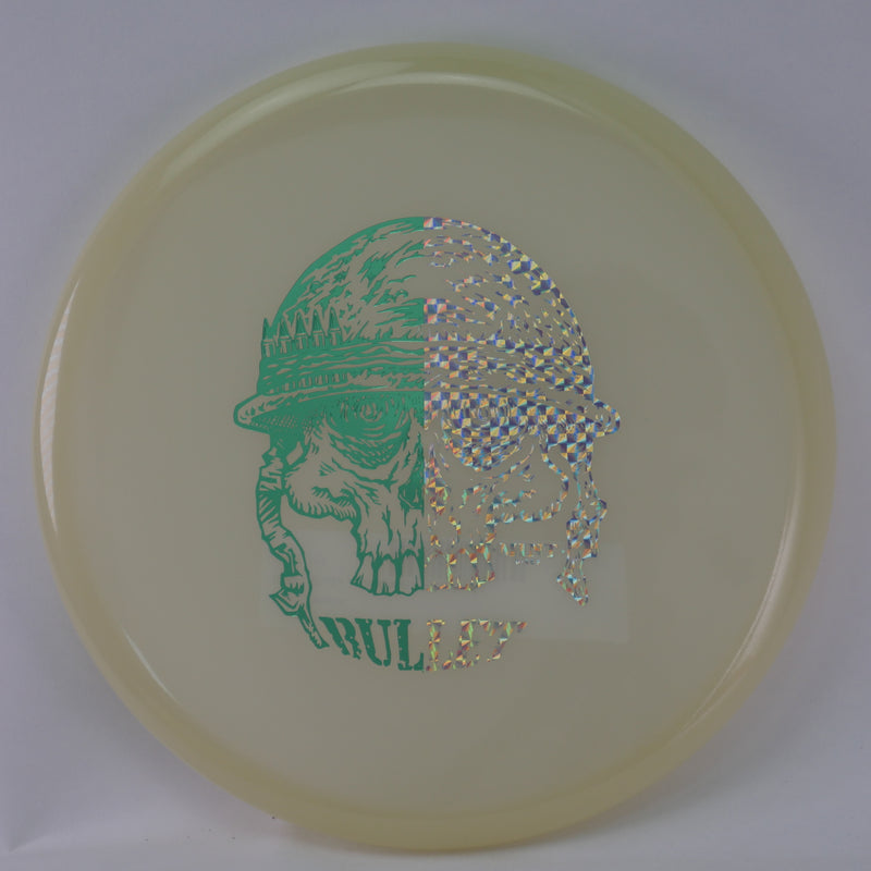 Load image into Gallery viewer, Bullet - Nocturnal Glow Plastic (NT-BU02-25) | 2 Foil Split Skullet