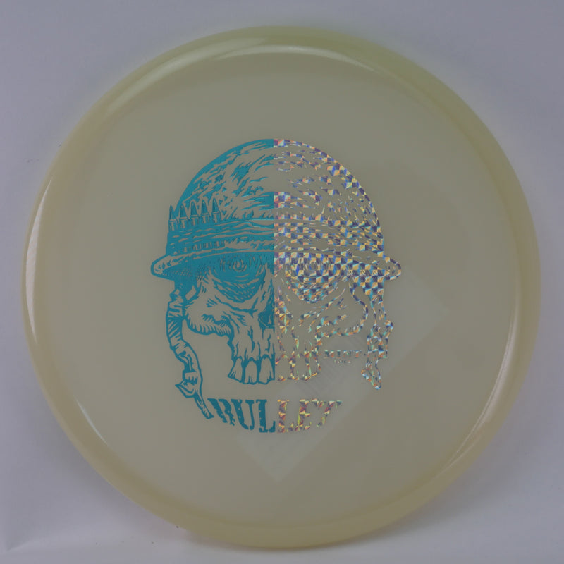 Load image into Gallery viewer, Bullet - Nocturnal Glow Plastic (NT-BU02-25) | 2 Foil Split Skullet