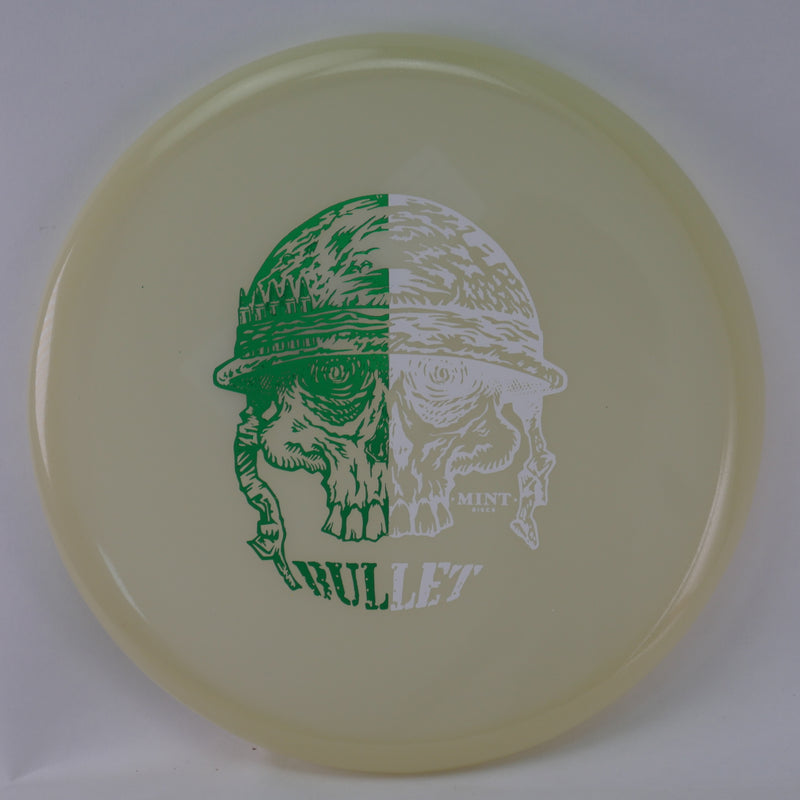 Load image into Gallery viewer, Bullet - Nocturnal Glow Plastic (NT-BU02-25) | 2 Foil Split Skullet