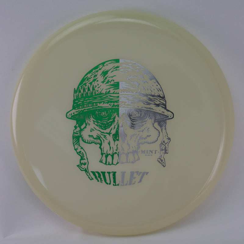 Load image into Gallery viewer, Bullet - Nocturnal Glow Plastic (NT-BU02-25) | 2 Foil Split Skullet