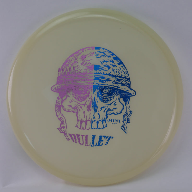 Load image into Gallery viewer, Bullet - Nocturnal Glow Plastic (NT-BU02-25) | 2 Foil Split Skullet