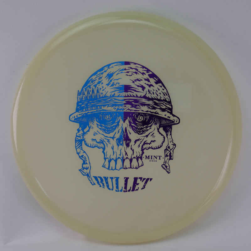 Load image into Gallery viewer, Bullet - Nocturnal Glow Plastic (NT-BU02-25) | 2 Foil Split Skullet