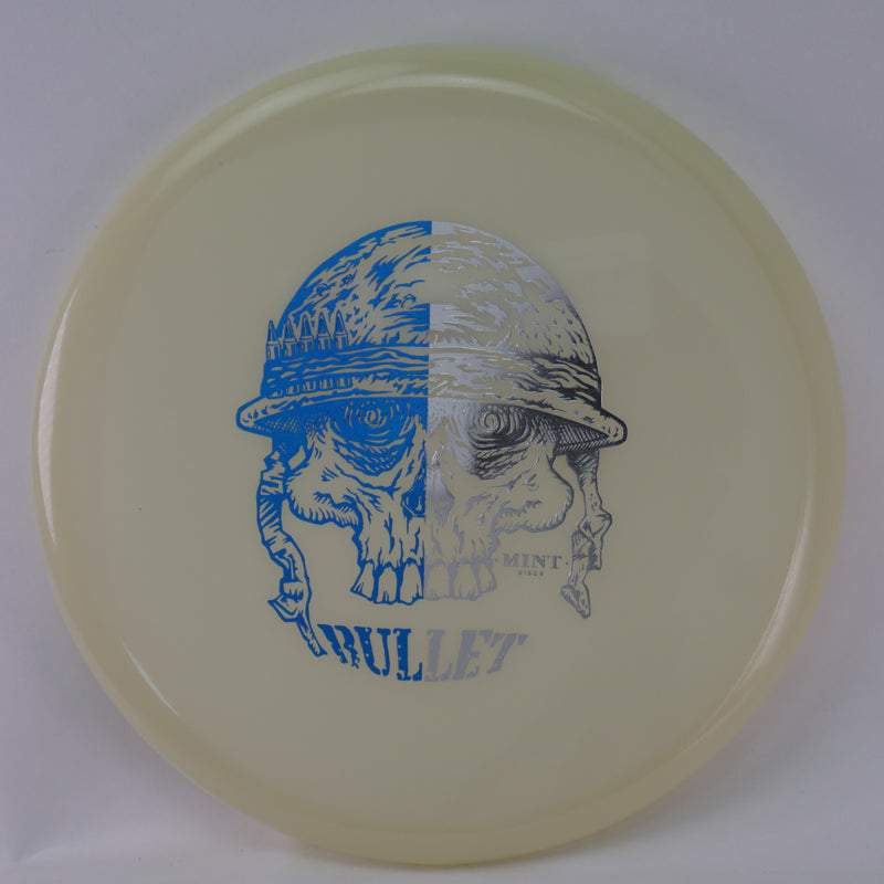 Load image into Gallery viewer, Bullet - Nocturnal Glow Plastic (NT-BU02-25) | 2 Foil Split Skullet