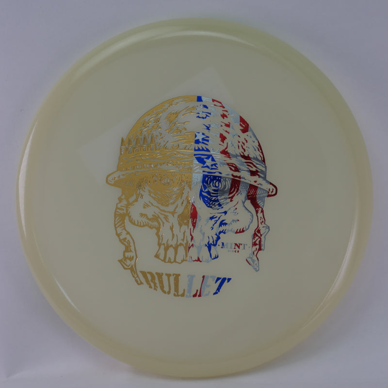 Load image into Gallery viewer, Bullet - Nocturnal Glow Plastic (NT-BU02-25) | 2 Foil Split Skullet