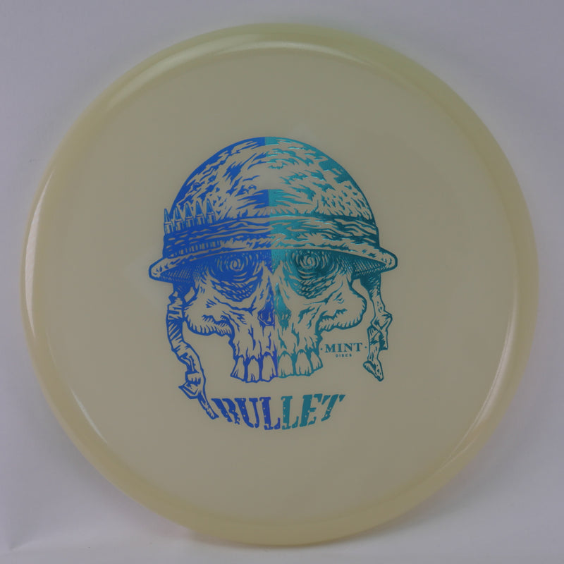 Load image into Gallery viewer, Bullet - Nocturnal Glow Plastic (NT-BU02-25) | 2 Foil Split Skullet