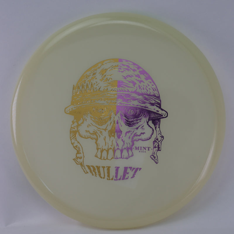 Load image into Gallery viewer, Bullet - Nocturnal Glow Plastic (NT-BU02-25) | 2 Foil Split Skullet