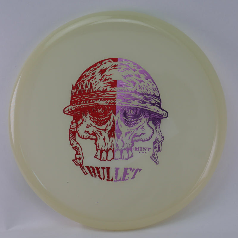 Load image into Gallery viewer, Bullet - Nocturnal Glow Plastic (NT-BU02-25) | 2 Foil Split Skullet