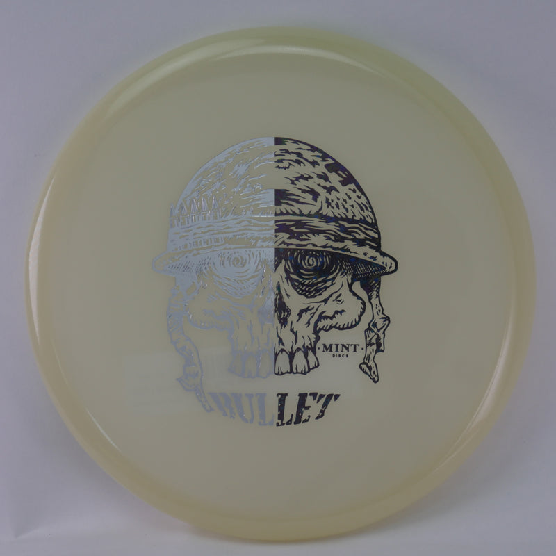 Load image into Gallery viewer, Bullet - Nocturnal Glow Plastic (NT-BU02-25) | 2 Foil Split Skullet