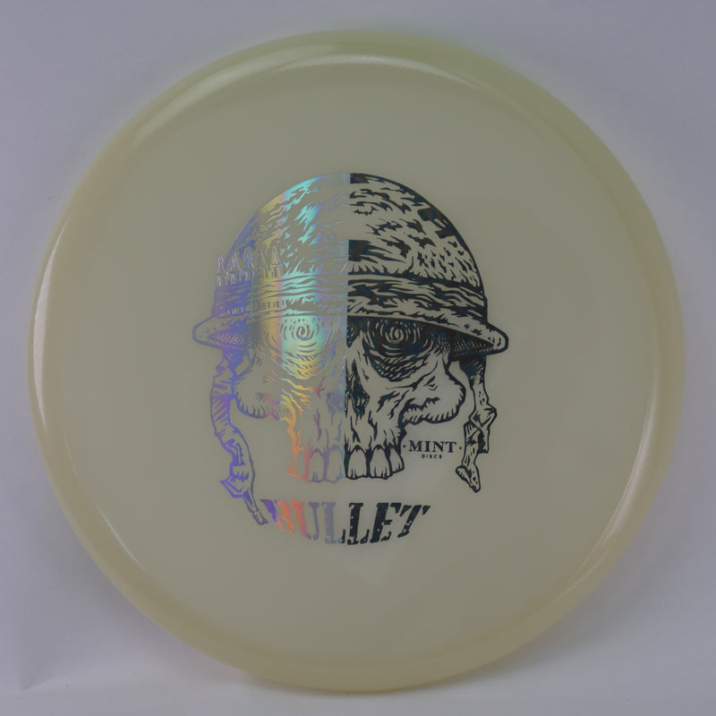 Load image into Gallery viewer, Bullet - Nocturnal Glow Plastic (NT-BU02-25) | 2 Foil Split Skullet