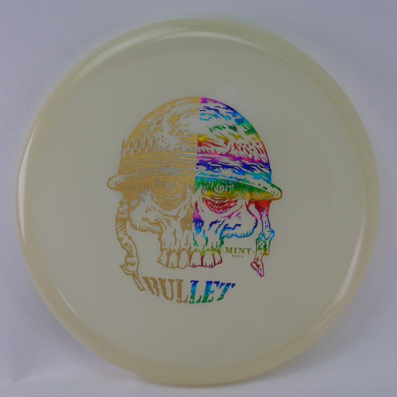 Load image into Gallery viewer, Bullet - Nocturnal Glow Plastic (NT-BU02-25) | 2 Foil Split Skullet