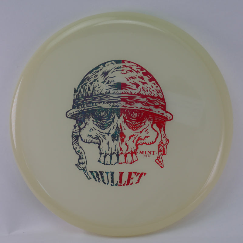 Load image into Gallery viewer, Bullet - Nocturnal Glow Plastic (NT-BU02-25) | 2 Foil Split Skullet