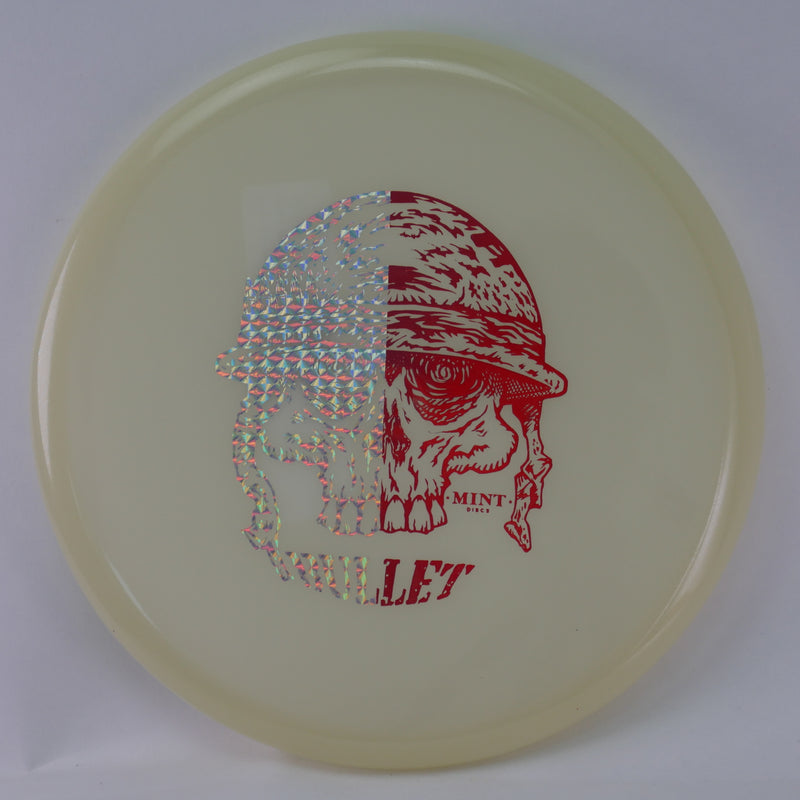 Load image into Gallery viewer, Bullet - Nocturnal Glow Plastic (NT-BU02-25) | 2 Foil Split Skullet