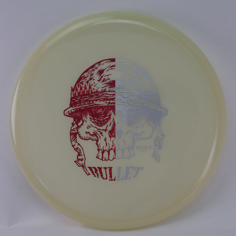 Load image into Gallery viewer, Bullet - Nocturnal Glow Plastic (NT-BU02-25) | 2 Foil Split Skullet