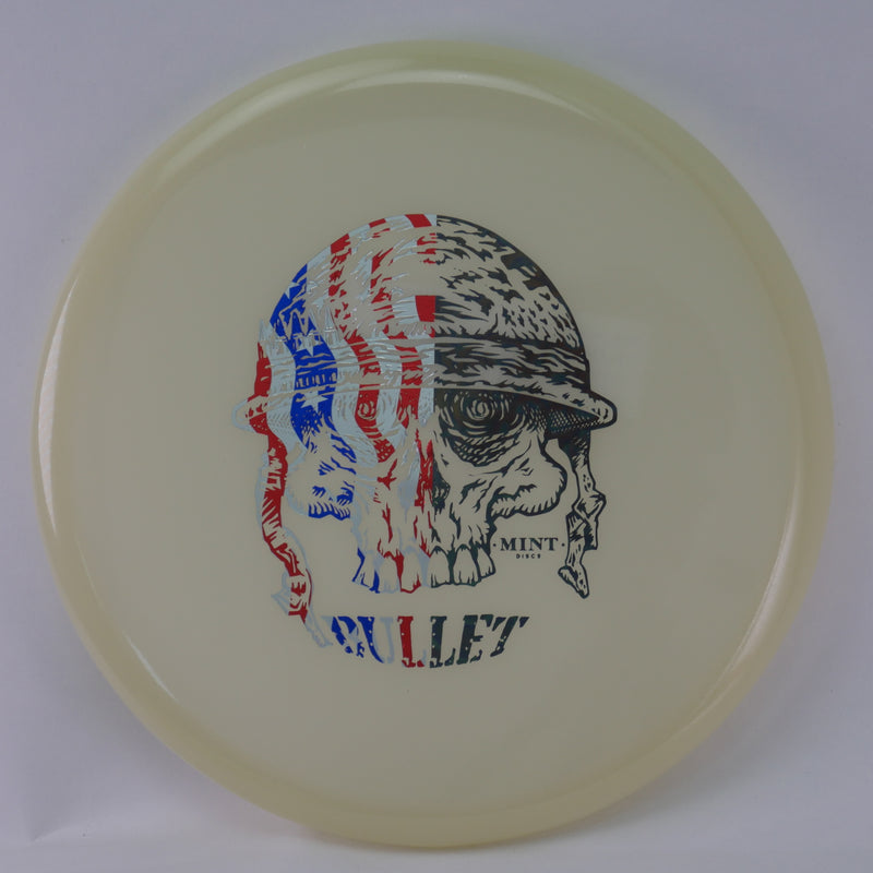 Load image into Gallery viewer, Bullet - Nocturnal Glow Plastic (NT-BU02-25) | 2 Foil Split Skullet