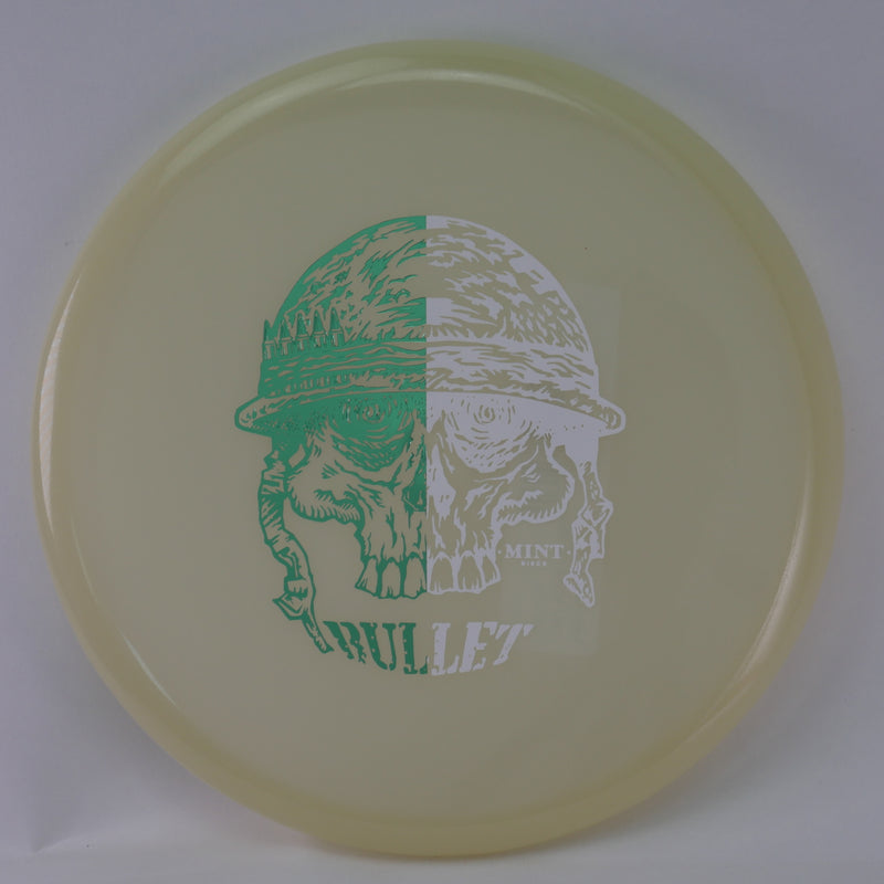 Load image into Gallery viewer, Bullet - Nocturnal Glow Plastic (NT-BU02-25) | 2 Foil Split Skullet