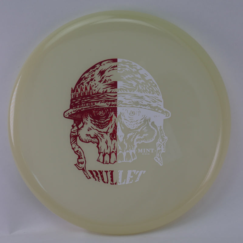 Load image into Gallery viewer, Bullet - Nocturnal Glow Plastic (NT-BU02-25) | 2 Foil Split Skullet