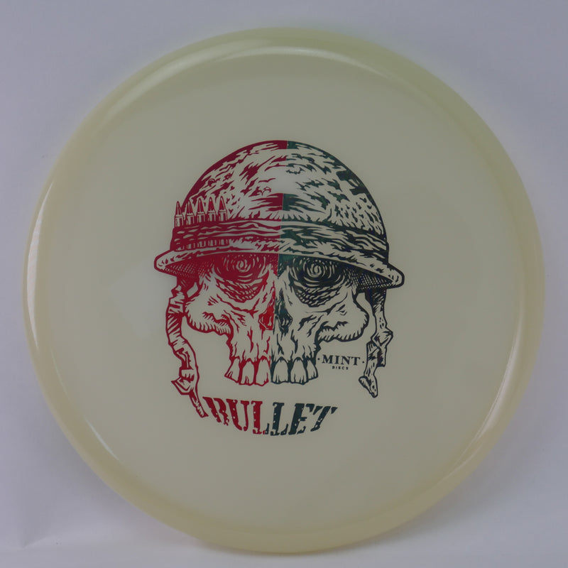 Load image into Gallery viewer, Bullet - Nocturnal Glow Plastic (NT-BU02-25) | 2 Foil Split Skullet