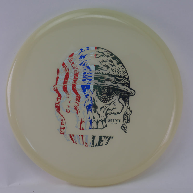 Load image into Gallery viewer, Bullet - Nocturnal Glow Plastic (NT-BU02-25) | 2 Foil Split Skullet