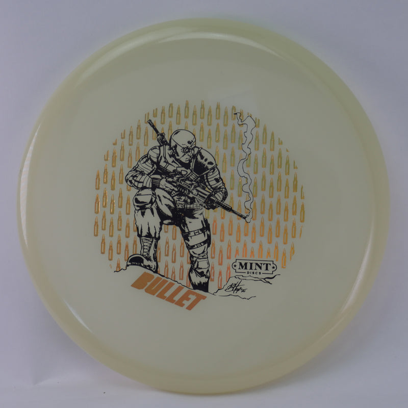 Load image into Gallery viewer, Bullet - Nocturnal Glow Plastic (NT-BU02-25) | SMS Super Mint Society by Ben Hopwood