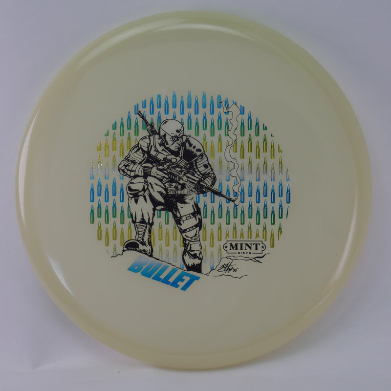 Load image into Gallery viewer, Bullet - Nocturnal Glow Plastic (NT-BU02-25) | SMS Super Mint Society by Ben Hopwood