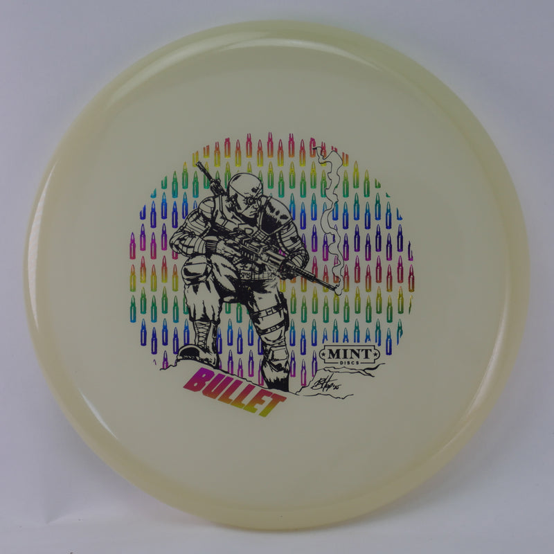 Load image into Gallery viewer, Bullet - Nocturnal Glow Plastic (NT-BU02-25) | SMS Super Mint Society by Ben Hopwood