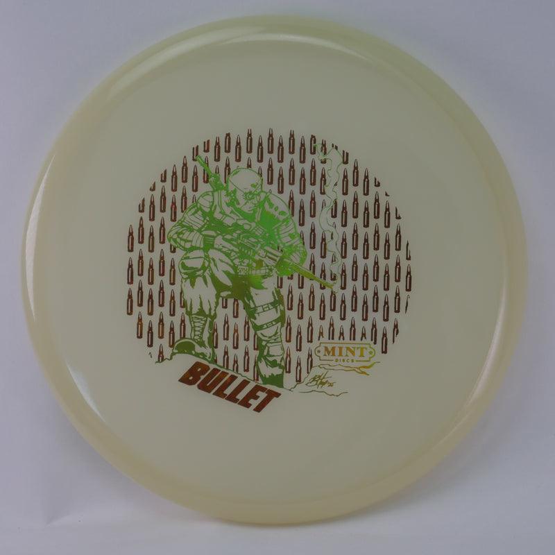 Load image into Gallery viewer, Bullet - Nocturnal Glow Plastic (NT-BU02-25) | SMS Super Mint Society by Ben Hopwood