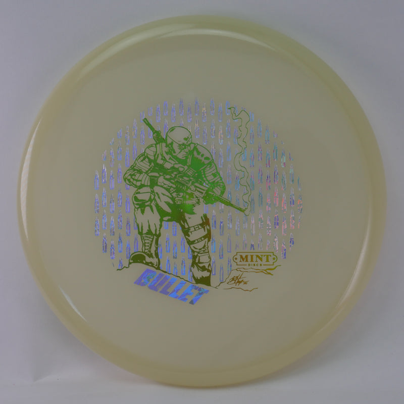 Load image into Gallery viewer, Bullet - Nocturnal Glow Plastic (NT-BU02-25) | SMS Super Mint Society by Ben Hopwood