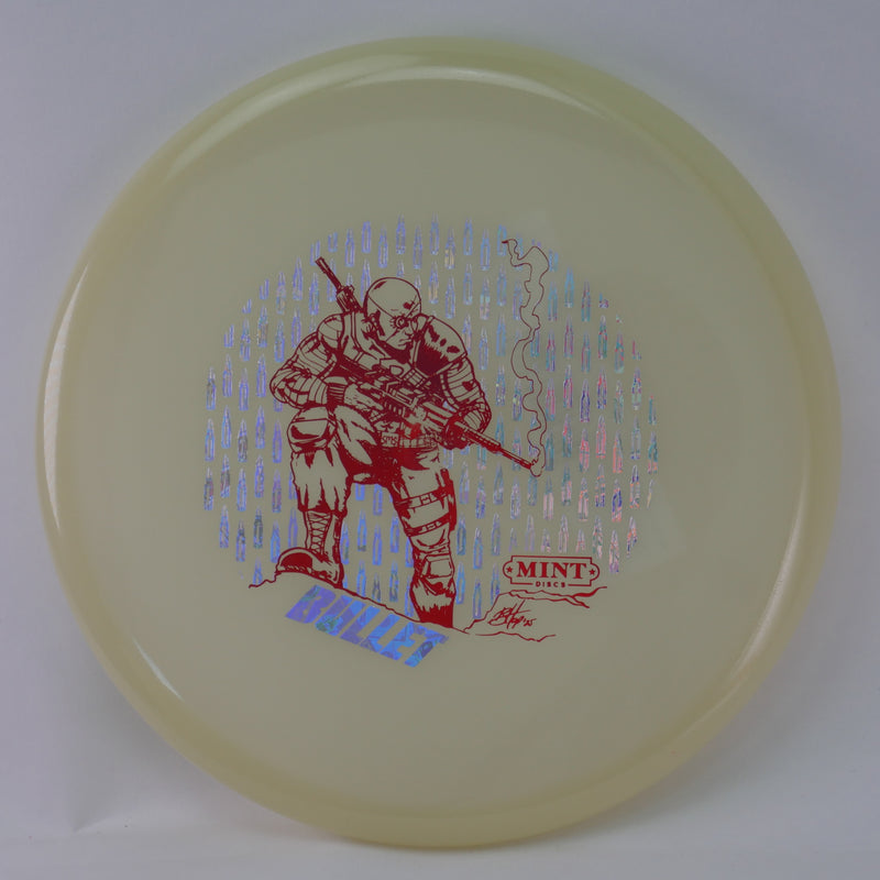 Load image into Gallery viewer, Bullet - Nocturnal Glow Plastic (NT-BU02-25) | SMS Super Mint Society by Ben Hopwood