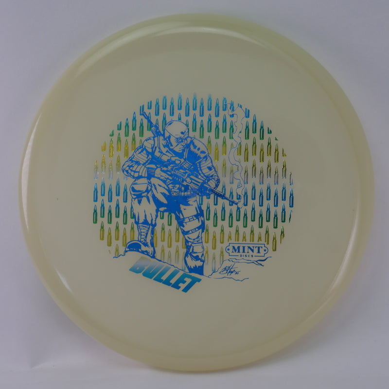 Load image into Gallery viewer, Bullet - Nocturnal Glow Plastic (NT-BU02-25) | SMS Super Mint Society by Ben Hopwood